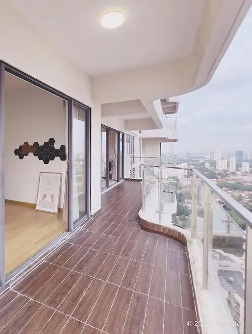 شقة Modern Room With High Floor Seaview Near Ciq جوهر بهرو