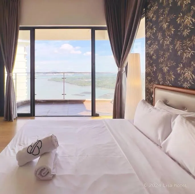 Modern Room With High Floor Seaview Near Ciq Johor Bahru