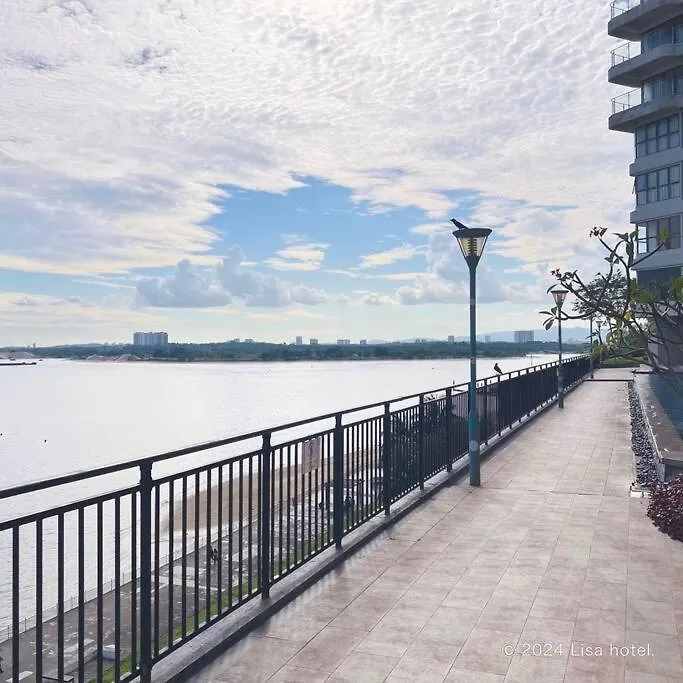Modern Room With High Floor Seaview Near Ciq Johor Bahru Malaysia