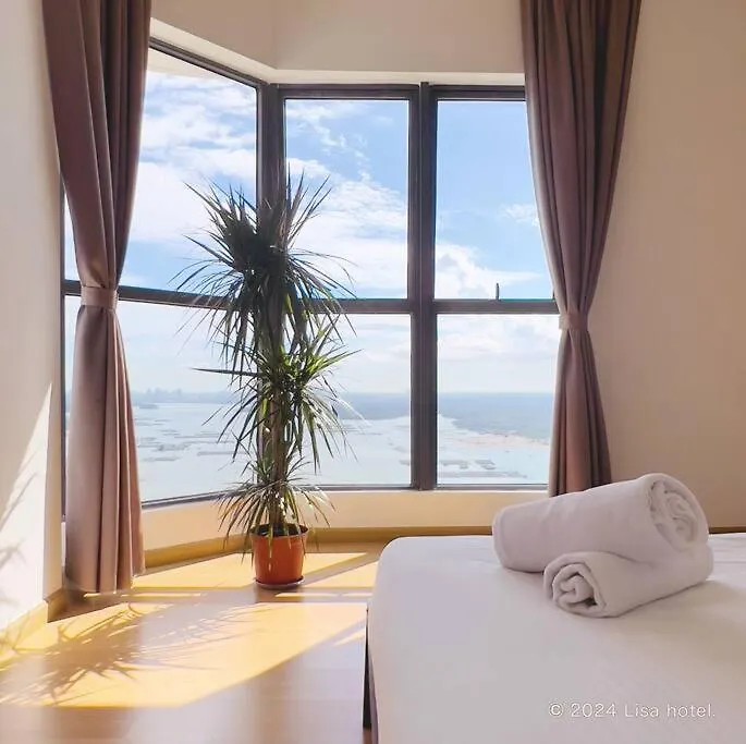 شقة Modern Room With High Floor Seaview Near Ciq جوهر بهرو